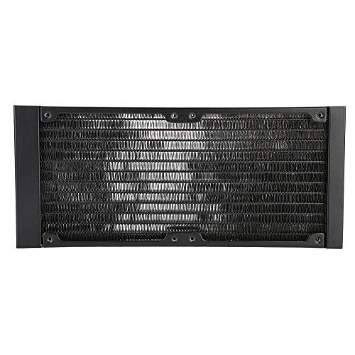Radiador-de-aluminio-ASHATA-Computadora-de-aluminio-Refrigeracin-por-agua-Intercambiador-de-calor-Radiador-Enfriador-de-agua-12-tubos-con-rosca-G1-4-para-PC-120-mm-240-mm-360-mm240mm