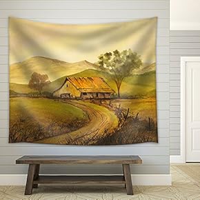 Tower Bridge on River Thames, London, UK - High Dynamic Range HDR - Black and White - Fabric Wall Tapestry Home Decor - 51x60 inches