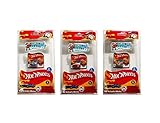 Worlds Smallest Hot Wheels Set of 3 Cars - Bone Shaker, Twin Mill, Rodger Dodger