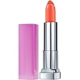 Maybelline New York Color Sensational Rebel Bloom Lipstick, Peach Poppy, 0.15 Ounce