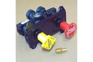 NATIONAL DRIVETRAIN MV3 DASH CONTROL VALVE MODULE - MV-3 - TRAILER PARKING BRAKE - REP 800573 065187