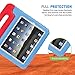 HDE Case for iPad 2 3 4 - Kids Shock Proof Heavy Duty Impact Resistant Protective Cover Handle Stand for Apple iPad 2nd 3rd 4th Generation Tablet (Blue & Red)