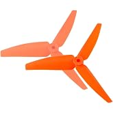 MICROHELI Plastic 3 Blade Propeller 82mm Tail Blade (Orange) - BLADE250 CFX / 230S / 230S V2 / Smart/Revolution 235 CP