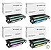 Toner Tap Compatible Set for HP Laserjet Pro 500 MFP M570dn, HP Laserjet Enterprise 500 M551dn M551n M551xh MFP575dn M575f M575c, Cartridge Number HP 507X, 507A, CE400A/X, CE401A, CE402A, CE403A