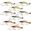 Guasslee-10pcslot-85cm-6g-Artificial-Silicone-Soft-Bait-Luminous-Shrimp-Fishing-Lure-with-Hook-Fishing-Tackle