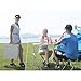 REDCAMP Aluminum Folding Table for Camping, Foldable and Adjustable,35.4”x23.6”x15”/27.6”thumb 1