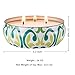 Asama Scented Candles Gift Set - Lotus and Lilac Blossoms, 3 Wick Candle Soy Wax for Stress Relief and Aromatherapy, 2 Pack