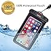 BROTOU Waterproof Phone Pouch,Large Waterproof Bag with Fanny Pack, Dry Bags for Kayak, Waist Pouch Bag for Beach, Boating, Sailing, Swimming Compatible for 14/13 Pro/11 Pro/XR/XS/X/8/7 Galaxy S10
