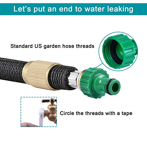 26.2FT Outdoor Mist Cooling System Fan Misting Kit Irrigation Animal