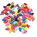 60pcs Soft Cat Pet Nail Caps Claw Control Paws off with Adhesive Glue Size XS S M L (M)