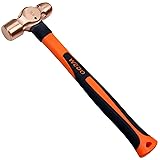 WEDO Copper Ball Peen Hammer 12 oz(3/4lb), Ball