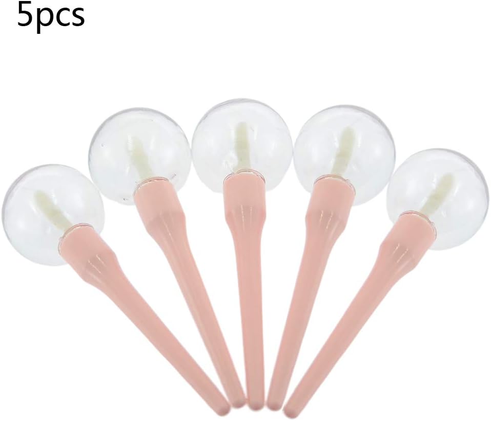 WAOving 5Pcs Creative Lollipop Shape Lip Gloss Tube Empty Lip Palm Container DIY Bottles