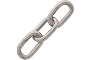 E-RIGGING 1/4" Type 316, Stainless Steel Chain (Sold Per Foot)