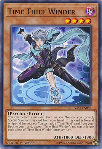 Yu-Gi-Oh! - Time Thief Winder - SAST-EN082 - Savage Strike - First Edition - Common