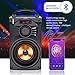 E I F E R Portable Bluetooth Speaker Subwoofer Heavy Bass Wireless Outdoor Speaker MP3 Player Line in Speakers Support Remote Control FM Radio TF Card LCD Display for Home Party Phone Computer PCthumb 1