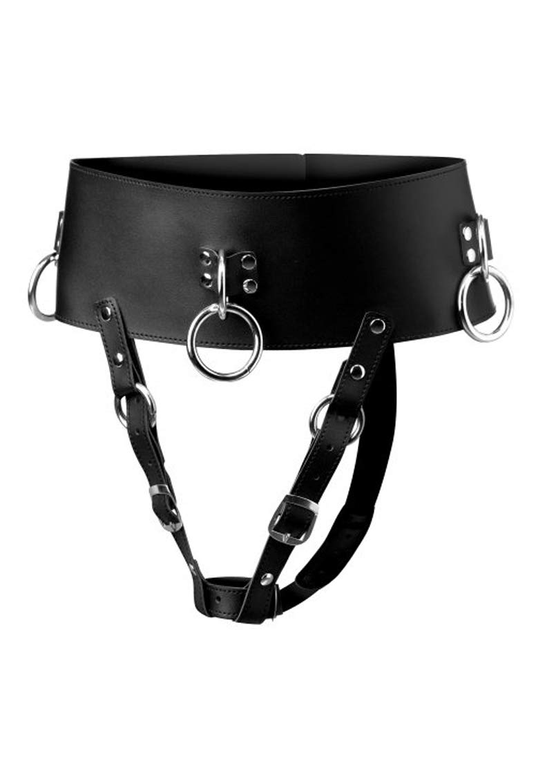 Forced Orgasm Wand Holder Belt