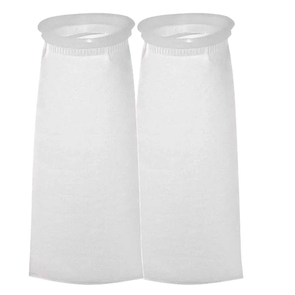 Filter Sock Felt 7 Inch by 32 Inch Long, 50 Micron Filter Bag for Industry,Chemical, Water Liquid Filters - 2 Pack (50 Micron 7 x 32 inch)