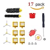 Keela Accessory Kit for Irobot Roomba 700 760 770 780 790 Vacuum Cleaner Kit - Includes 6 Pc Filter, 3pc Side Brush, and 1 Pc Bristle Brush and Flexible Beater Brush, Cleaning Tool