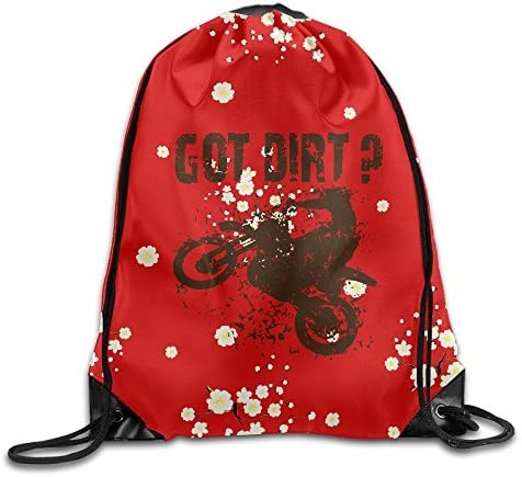 Got Dirt Bike Motorcross Racing Drawstring Gym Sport Bag, Large Lightweight Gym Sackpack Backpack For Men And Women