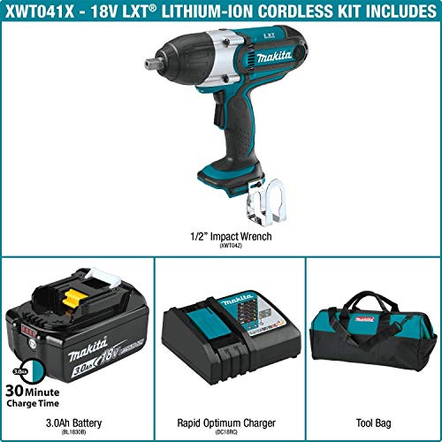 Makita XWT041X 18V LXT Lithium-Ion Cordless 1/2
