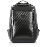 Safedome Genuine Carbon Fiber Laptop Anti-theft Backpack, Travel Accessories for Men, Cool Stuff or Stylish Gifts for Men 17-inch, 18L Capacity