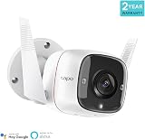 Tapo TC65 2K Outdoor Security Camera 3MP WiFi Wired Person Detection Night view 4
