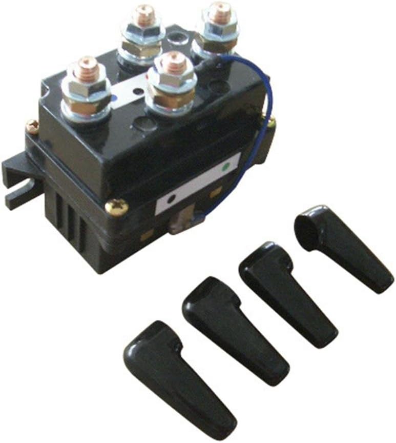 12V 500A HD Contactor Winch Control Solenoid Relay Twin Wireless Remote