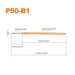 MEETOOT 100pcs P50-B1 Spring Test Probe Pogo Pin