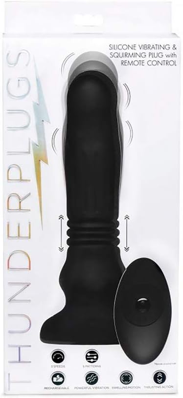 Thunder Plugs Thrusting & Vibrating Anal Vibrator - Image 3