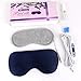 USB Heated Eye Mask,Silk Steam Eye Mask for Relieve Eye Stress and Puffy Eyes, Warm Therapeutic Treatment for Dry Eye, Eye Fatigue,Improve Blood Circulation of your eyesthumb 1