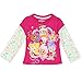 Nickelodeon Bubble Guppies Girls’ Long Sleeve Shirt for Toddler - Pink