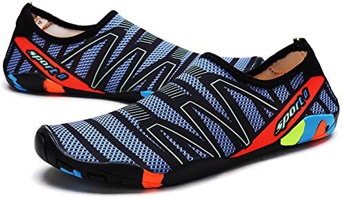 XPKWS Water Shoes for Women Men Quick-Dry Swim Shoes Outdoor Mens Womens Surf Boating Sports