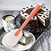Spatula,Xpatee 4-pieces Heat-Resistant Baking Spatulas Non-stick Flexible Rubber Spatulas (Coral)
