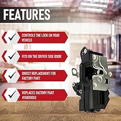 Door Latch Lock Actuator - Front Left Driver Side