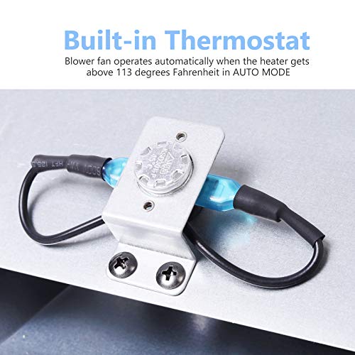 Criditpid Replacement VentFree Wall Heater Fan, Vent Free Blower