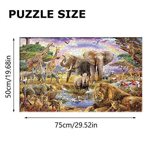ANDSTON 1000 Piece Jigsaw Puzzle for Kids Adult, Large Educational Intellectual Paintings Puzzle Game Toys Gift for Home Wall Decoration