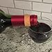 Wine Bottle Wrap Drip Collar Kit - (2) Wrap Drip Stoppers and 1 sheet of (12) Disposable Drip Strips
