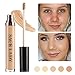 Liquid Concealer Wand Stick, Full Coverage Natural Conceal Makeup, Multi-Use Smooth Concealer Corrector for Women Eye Dark Circles Blemish Brown Spots Contour Cosmetics (0.20Fl Oz, 01.Light Natural)