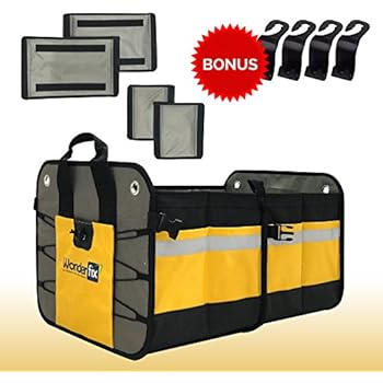 Amazon.com: Premium Auto Trunk Organizer | Bonus Backseat