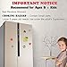 Sealive 29 Pcs Animal Refrigerator Magnets for Kids, Wooden Zoo Animals Magnetic Toys for Home Kitchen, Play Farm Funny Magnet Children Educational Toy Grown-up Toys for 5 + Years Girls Boys