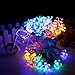 Solar LED String lights,Addlon Solar decorative lighting,23ft(7m) 50 LED 8work Modes,Blossom Ambiance lighting for Outdoor, Garden, Home, Wedding, Christmas party, Waterproof (Multicolor)