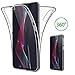 Galaxy Note 10 Plus Case,AMASELL-A Ultra Thin Clear Case 360 Coverage Full Body Protective Shell Shockproof Front and Back Crystal Soft Silicone Rubber Case Cover for Samsung Galaxy Note 10 Plus/Pro