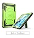 iPad Mini 4 Case, Heave Duty i-Blason Apple iPad Mini 4 2015 Armorbox Dual Layer Hybrid Full-Body Protective Kickstand Case with Front Cover/Screen Protector/Bumpers (Green)