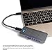 QNINE NVME Enclosure for M.2 NVME SSD, USB 3.1 Gen 2 Type C Interface