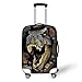 HUGS IDEA Cool 3D Animals Dinosaur Luggage Trolley Case Protective Cover for 18/20/22 Inch Suitcase