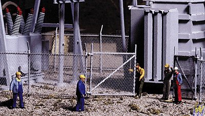 Walthers cornerstone chain link fence toy
