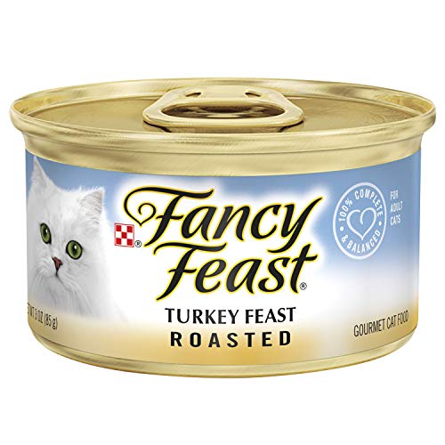 Purina Fancy Feast Wet Cat Food, Roasted Turkey Feast - (24) 3 oz. Cans