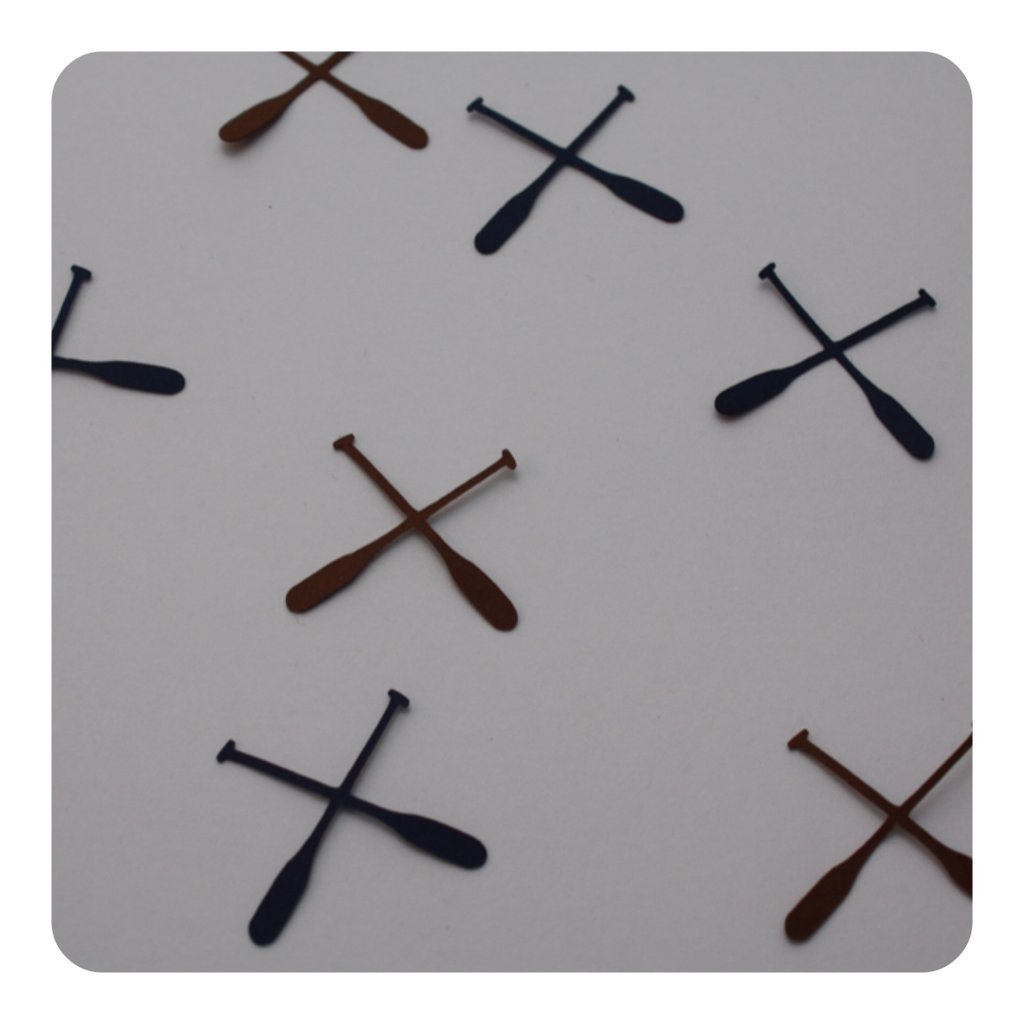 Amazon Com Paddle Vinyl Stickers Rustic Decorations Canoe Party