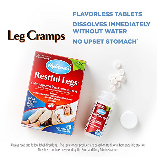 Hyland's Restful Legs Tablets, Natural Itching, Crawling, Tingling and