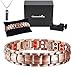 Mens 99.9% Pure Copper Bracelet Magnetic Therapy Health Wristband Jewelry Benefits 3500 Gauss Magnets for Women Arthritis Pain Relief